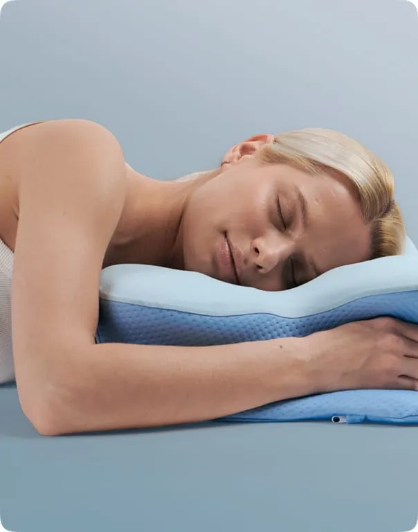 Derila Ergo ergonomic pillow for stomach sleepers